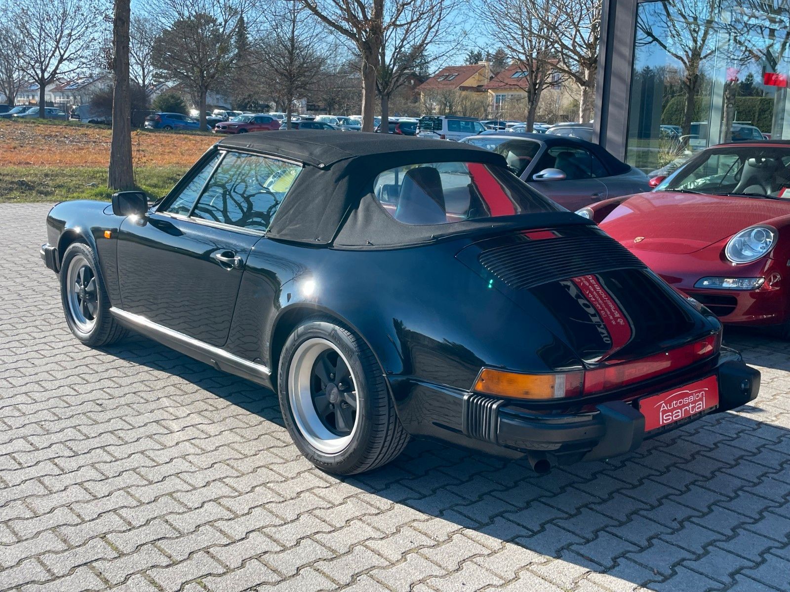 PORSCHE 911 Urmodell 911 3.2 Cabrio, dt. Mod.89, Klima, KD-Heft- TOP