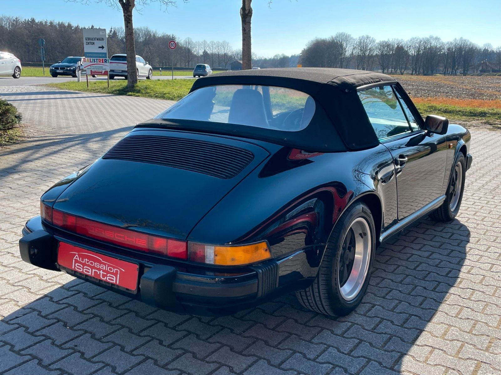 PORSCHE 911 Urmodell 911 3.2 Cabrio, dt. Mod.89, Klima, KD-Heft- TOP
