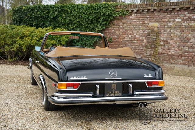 MERCEDES-BENZ 280 SE 3.5 Convertible 111.027 Matching numbe