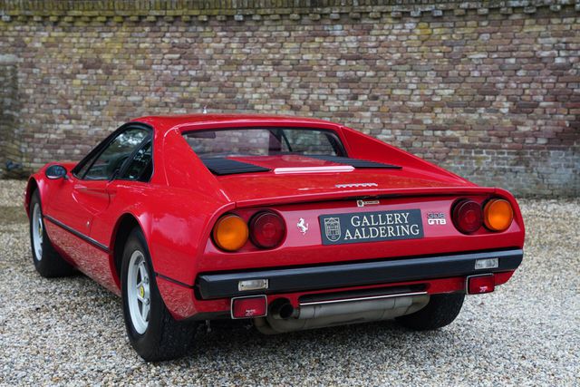 FERRARI 308 GTB Vetroresina European version, Rosso Chia