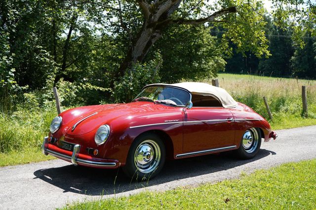 PORSCHE 356 Speedster, Restauriert, 95 PS + 55 PS Motor!