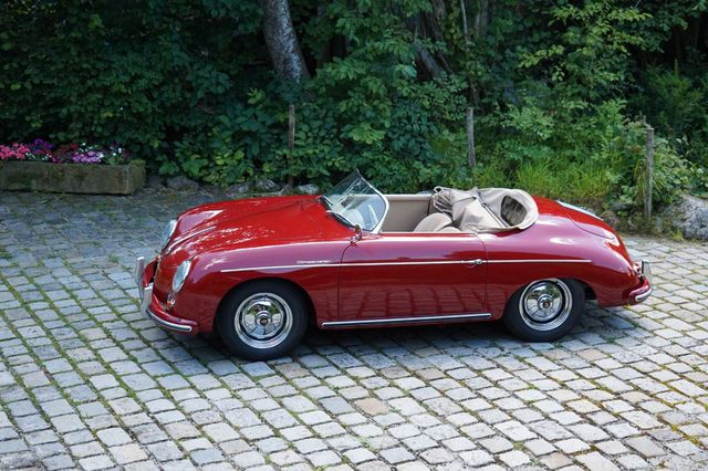 PORSCHE 356 Speedster, Restauriert, 95 PS + 55 PS Motor!