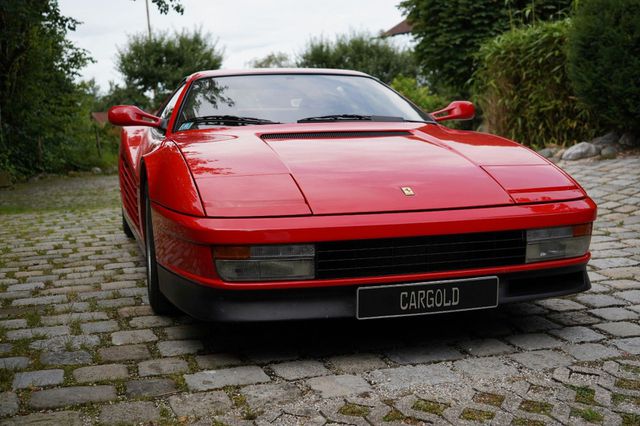 FERRARI Testarossa , 1. Hand, Deutsche Erstauslieferung