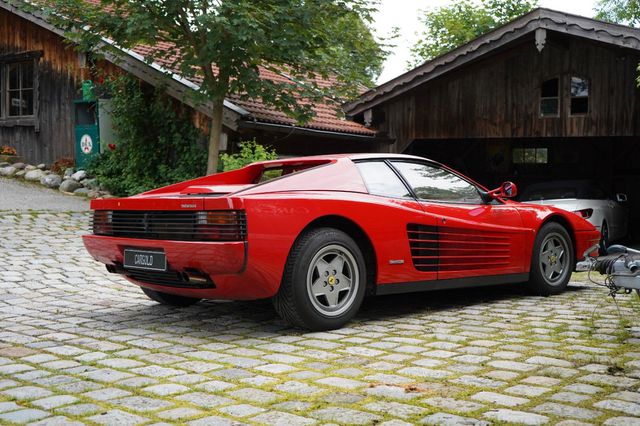 FERRARI Testarossa , 1. Hand, Deutsche Erstauslieferung