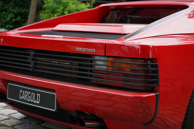 FERRARI Testarossa , 1. Hand, Deutsche Erstauslieferung