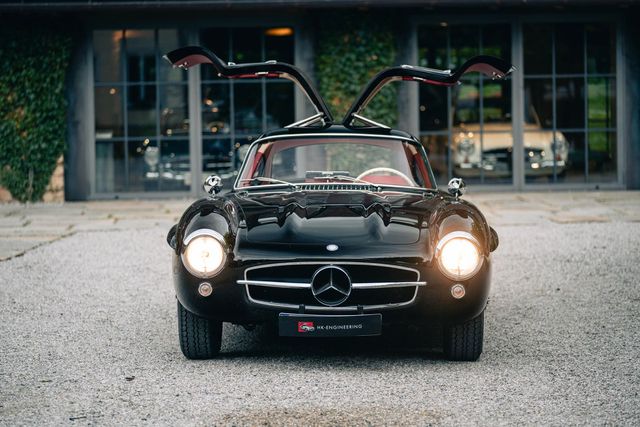 MERCEDES-BENZ 300 SL mit Rudge Felgen ab Werk &amp; vielen Extras