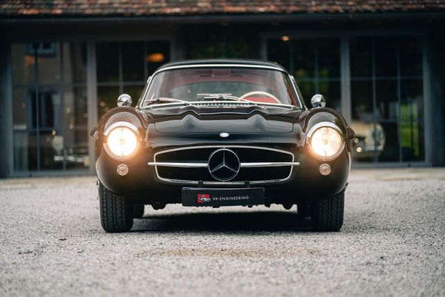 MERCEDES-BENZ 300 SL mit Rudge Felgen ab Werk &amp; vielen Extras