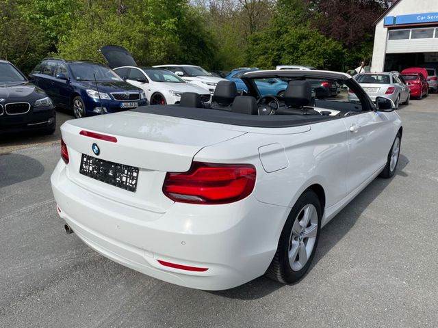 BMW 218 2 Cabrio  i Advantage/1.HAND/LEDER/KAMERA/LED