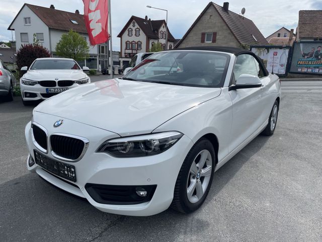 BMW 218 2 Cabrio  i Advantage/1.HAND/LEDER/KAMERA/LED