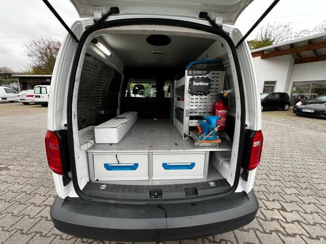 VW Caddy Kasten 2.0 TDI Sortimo Werkstatteinbau AHK..