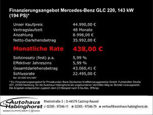 MERCEDES-BENZ GLC 220 d Coupe Automatik 4Matic AMG-Line AHK Navi