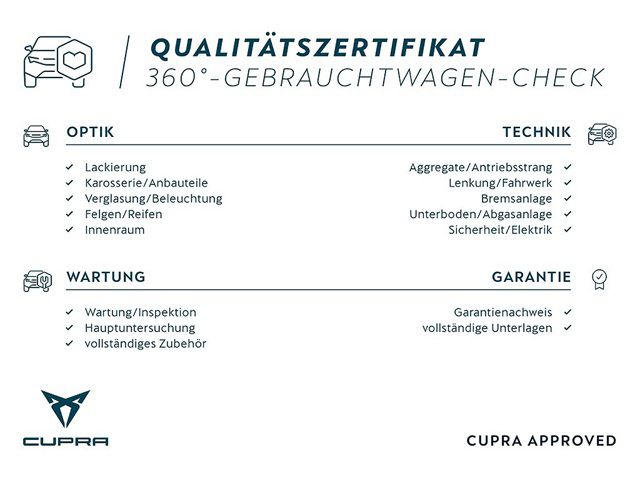 CUPRA Leon VZ 1.4 e-Hybrid DSG Navi Beats DCC ACC ParkAssist 19Alu