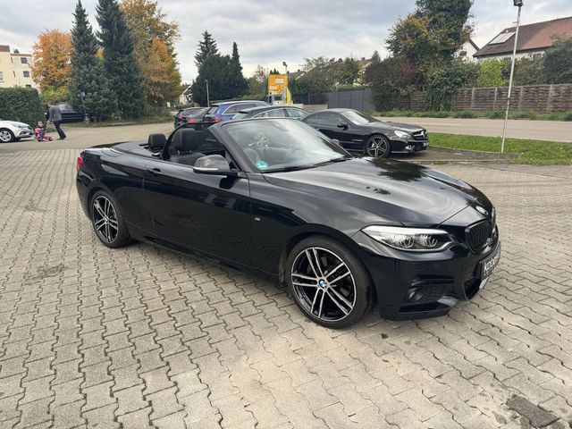 BMW 220 d Cabrio M Sport 18 Zoll Leder LED AHK