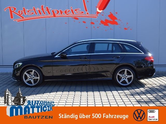 MERCEDES-BENZ C Klasse CGI Autom. AMG Line SPORT-PAKET/LED/NAVI/PARK-PAKET/RFK/THERMATIC/18-ZOLL