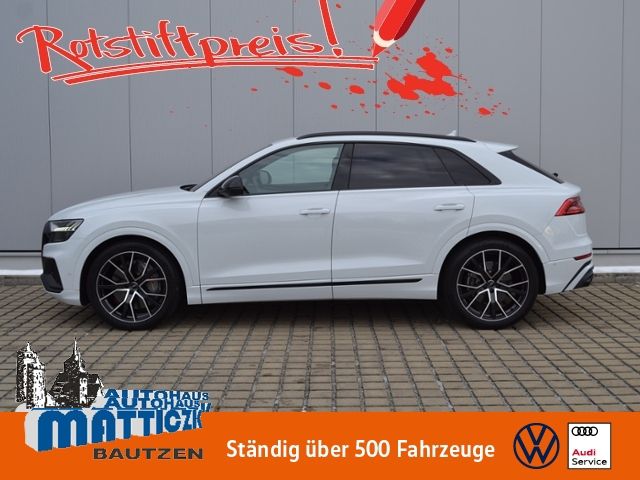 AUDI SQ8 60 TDI MEGA-VOLL/UPE:170.653 ¿/KERAMIK/LUFT/22-ZOLL/AHK/STAND-HZ/MATRIX-LASER/PANORAMA/NAVI/B&O/LEDE