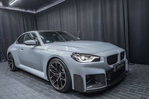 BMW M2 Brooklyn Grey Eisenmann-Auspuffanlage M-Performance Carbon