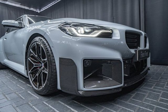 BMW M2 Brooklyn Grey Eisenmann-Auspuffanlage M-Performance Carbon