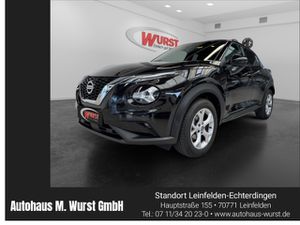 NISSAN Juke 1.0 DIG-T114PS N-Connecta Tech AVM Winterpaket AHK-abn. LED Apple CarPlay AndroidAuto Navi