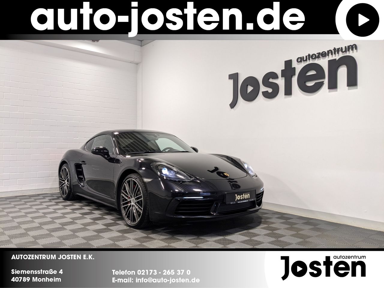 PORSCHE Cayman S 2.5 Leder Nav PDLS 20'' Sport-AGA BOSE