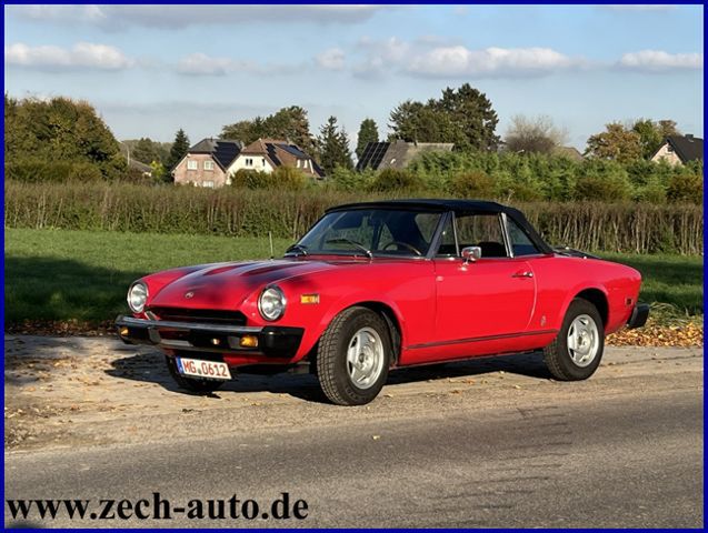 FIAT 124 Spider 1,8 CS 1 mit H- Kennzeichen