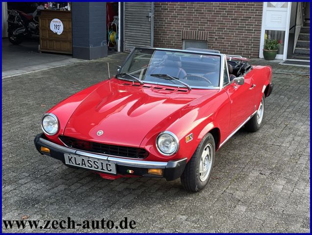 FIAT 124 Spider 1,8 CS 1 mit H- Kennzeichen