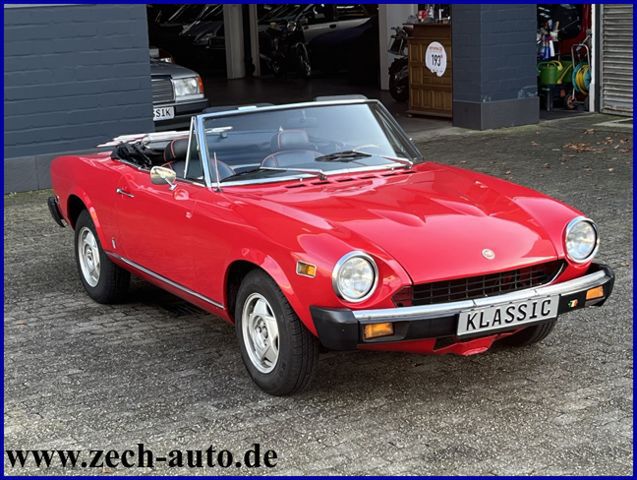 FIAT 124 Spider 1,8 CS 1 mit H- Kennzeichen