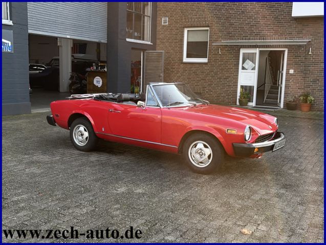 FIAT 124 Spider 1,8 CS 1 mit H- Kennzeichen