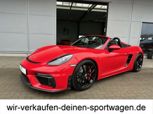 PORSCHE 718 Boxster Spyder 1. Hand top Ausst. neuwertig