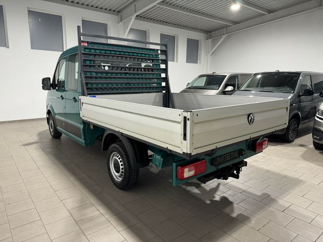 VW Crafter 35,Pritsche-Doka(6-Si.),MR,Klima,AHK