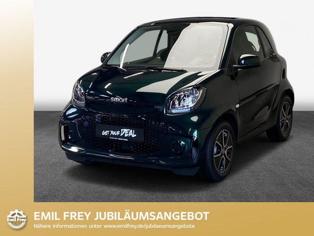 SMART fortwo coupe EQ passion+racing green+Pano+