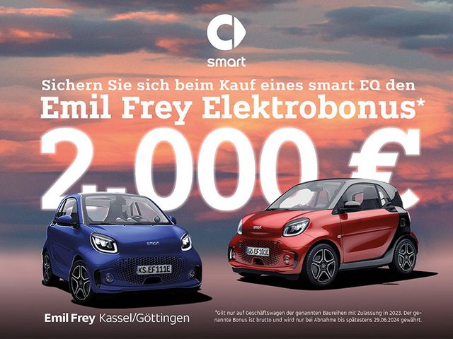 SMART fortwo coupe EQ passion+mattlack+LED+Pano