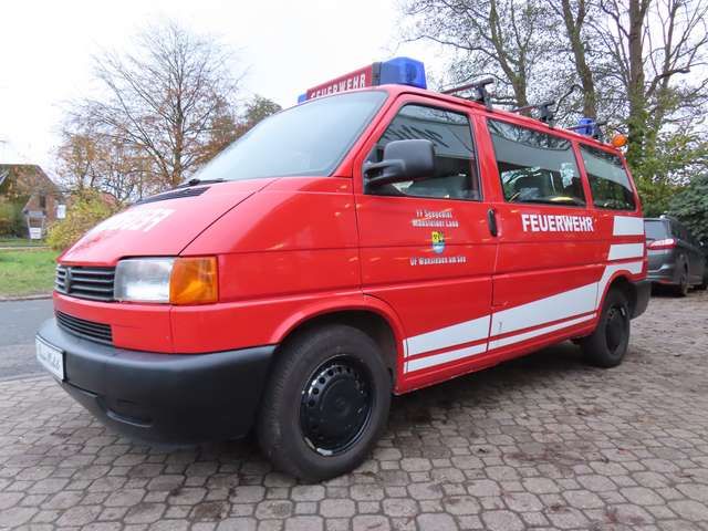 VW T4 Kombi 1.9 TD Feuerwehr *nur 144 TKM*9 Sitze*AHK*HU 11/25