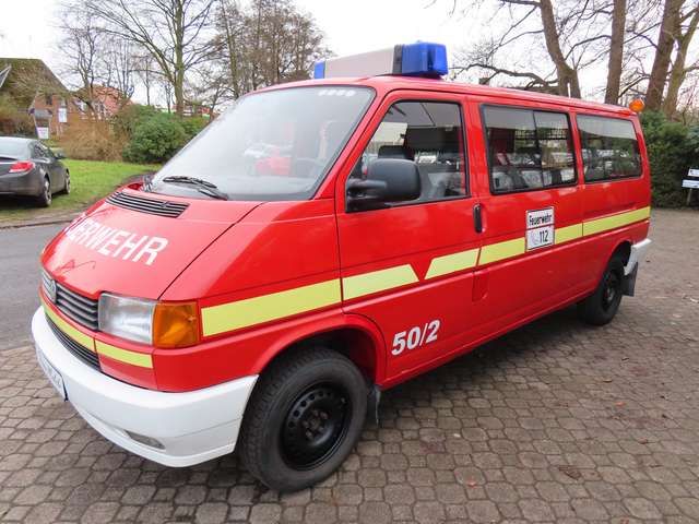 VW T4 Kombi 2.4 D Feuerwehr LR*nur 114 TKM*Lang*1.Hand*HU neu*