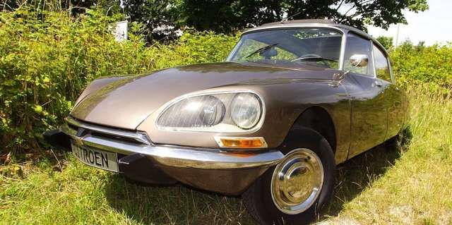 Citroen DS "Göttin" - "himmlisch" und sogar mit Faltdach