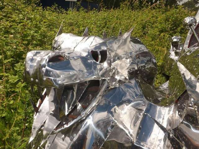 Sonstige Sonstige Stainless Steel Dragon Car