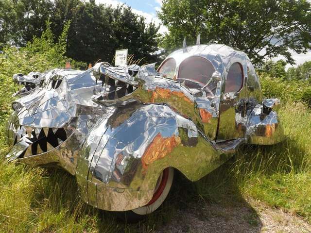 Sonstige Sonstige Stainless Steel Dragon Car