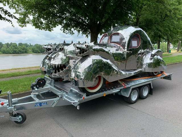 Sonstige Sonstige Stainless Steel Dragon Car