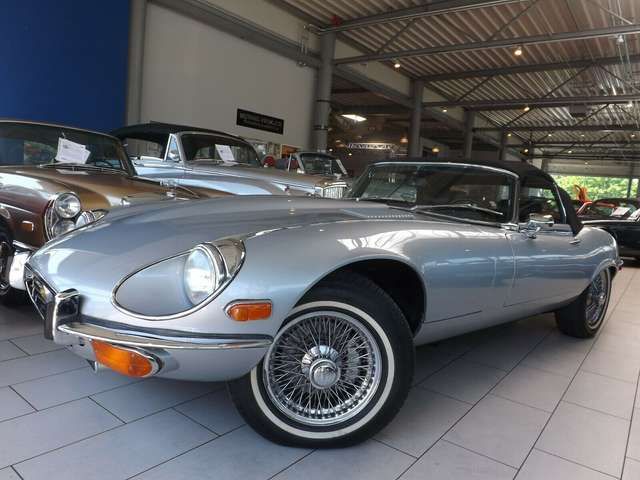 Jaguar E-Type V12 Cabriolet mit Schaltgetriebe! Perfekt