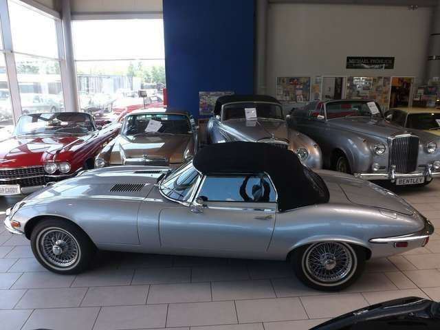 Jaguar E-Type V12 Cabriolet mit Schaltgetriebe! Perfekt