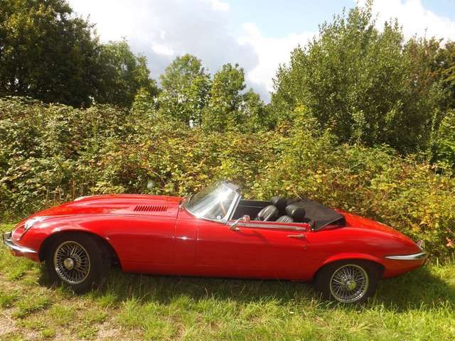 Jaguar E-Type E - top Zustand und sogar mit Schaltgetriebe!!