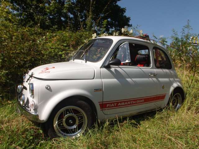 Fiat 500 Abarth, einer der wenigen echten Exemplare!