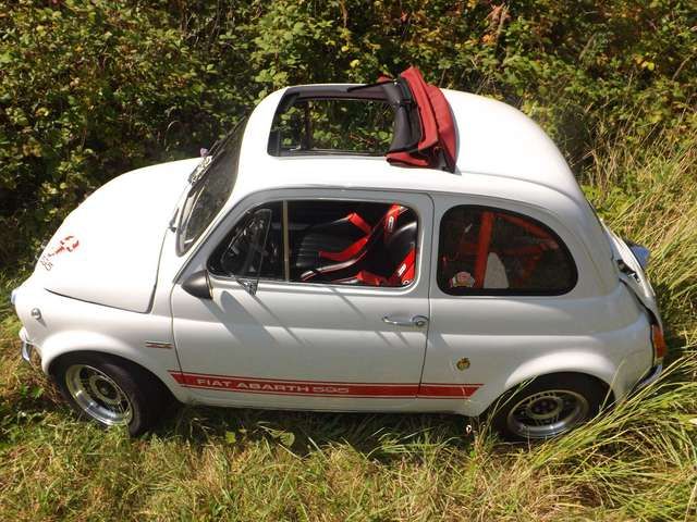 Fiat 500 Abarth, einer der wenigen echten Exemplare!