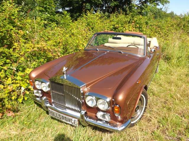 Rolls-Royce Corniche Cabriolet Serie I mit Chromstoßstangen!