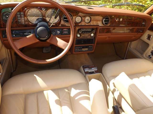 Rolls-Royce Corniche Cabriolet Serie I mit Chromstoßstangen!