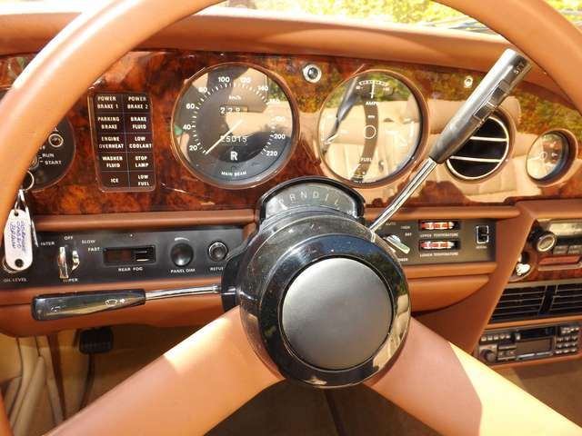 Rolls-Royce Corniche Cabriolet Serie I mit Chromstoßstangen!