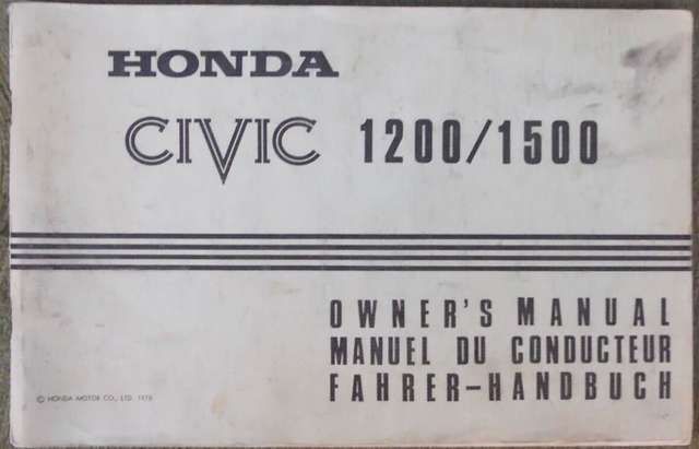 Honda Civic 1200 MK1 SB2