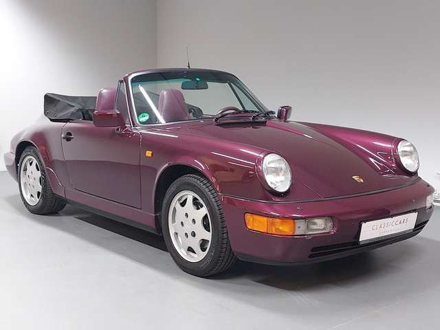 Porsche 964 Carrera 2 Cabrio Erstlack Porsche Scheckheft