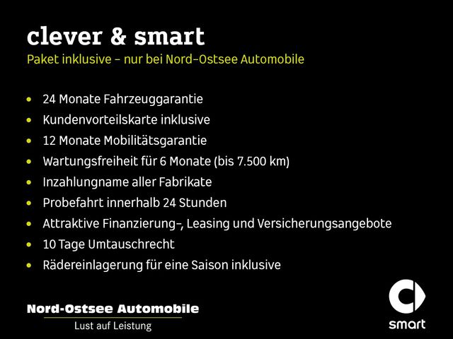 SMART fortwo EQ Coupé Sitzheizung Klimaanlage