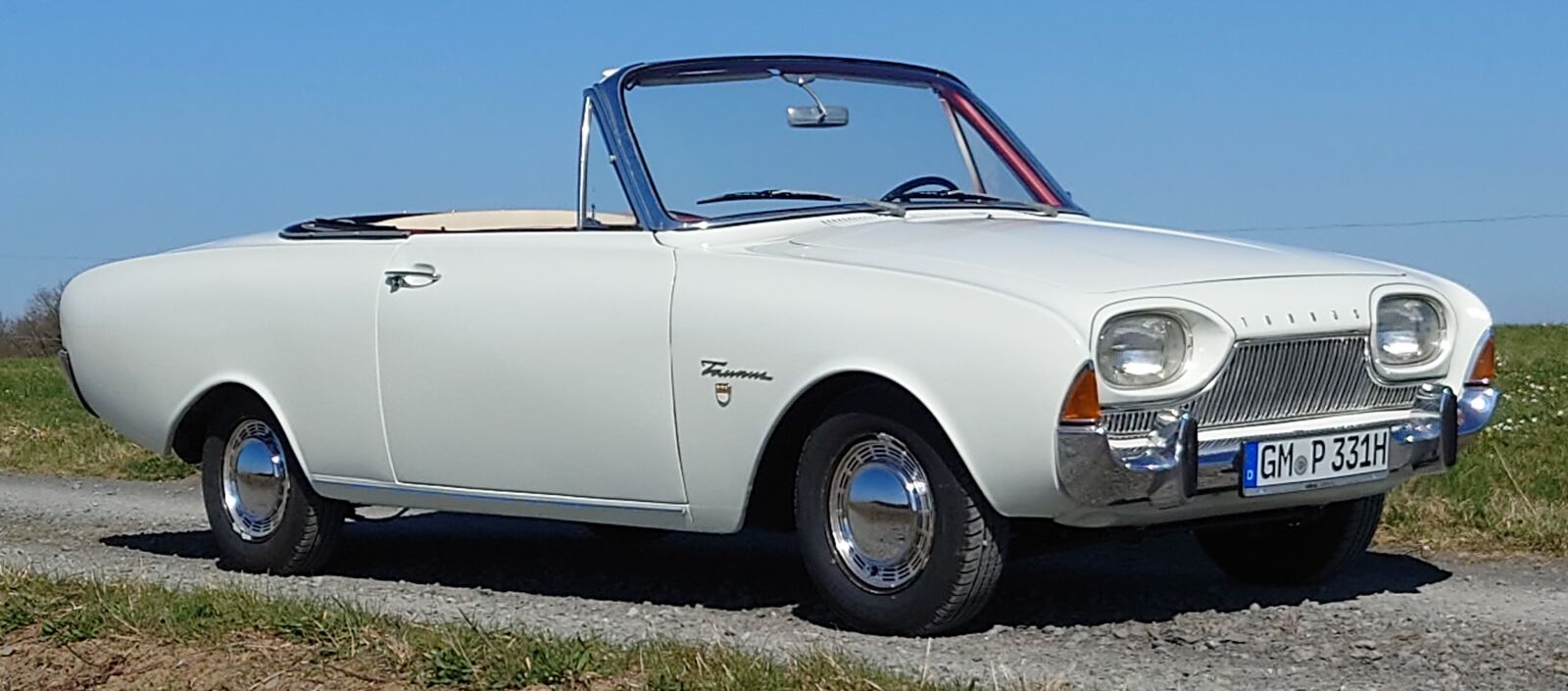 Ford Taunus 17m TS - P3 DEUTSC´H-Cabrio